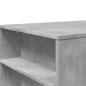 Preview: Couchtisch Betongrau 102x55x42 cm Holzwerkstoff