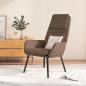 Preview: ARDEBO.de - Relaxsessel Taupe Stoff