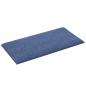 Preview: Wandpaneele 12 Stk. Blau 30x15 cm Stoff 0,54 m²