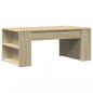 Preview: Couchtisch Sonoma-Eiche 102x55x42 cm Holzwerkstoff