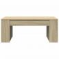 Preview: Couchtisch Sonoma-Eiche 102x55x42 cm Holzwerkstoff