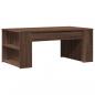 Preview: Couchtisch Braun Eichen-Optik 102x55x42 cm Holzwerkstoff