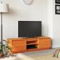 Preview: TV-Schrank Wachsbraun 140x35x40 cm Massivholz Kiefer