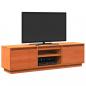 Preview: TV-Schrank Wachsbraun 140x35x40 cm Massivholz Kiefer