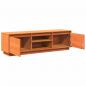 Preview: TV-Schrank Wachsbraun 140x35x40 cm Massivholz Kiefer