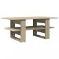 Preview: Couchtisch Sonoma-Eiche 102x55x42 cm Holzwerkstoff