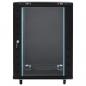 Preview: 15U Netzwerkschrank auf Rollen 19" IP20 53x40x80 cm