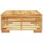 Preview: Garten-Couchtisch 69,5x69,5x31 cm Massivholz Teak