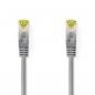 Preview: ARDEBO.de - CAT7-Netzwerkkabel | S/FTP | RJ45 Stecker | RJ45 Stecker | 20.0 m | Snagless | Rund | LSZH | Grau | Label