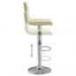 Preview: Barhocker 2 Stk. Creme Samt 