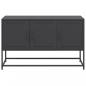 Preview: TV-Schrank Schwarz 100,5x39x60,5 cm Stahl