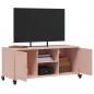 Preview: TV-Schrank Rosa 100,5x39x43,5 cm Kaltgewalzter Stahl