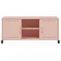 Preview: TV-Schrank Rosa 100,5x39x43,5 cm Kaltgewalzter Stahl