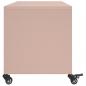 Preview: TV-Schrank Rosa 100,5x39x43,5 cm Kaltgewalzter Stahl