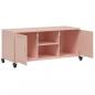 Preview: TV-Schrank Rosa 100,5x39x43,5 cm Kaltgewalzter Stahl