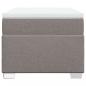 Preview: Boxspringbett mit Matratze Taupe 90x190 cm Stoff