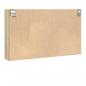 Preview: Vitrinenschrank Sonoma-Eiche 100x15x58 cm Holzwerkstoff