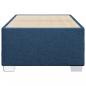 Preview: Bettgestell Blau 80x200 cm Stoff