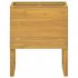 Preview: Badschrank 60x40x75 cm Massivholz Teak