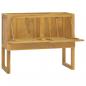 Preview: Badschrank 90x40x75,5 cm Massivholz Teak