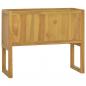 Preview: Badschrank 90x40x75,5 cm Massivholz Teak