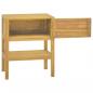 Preview: Badschrank 60x40x75 cm Massivholz Teak