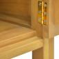 Preview: Badschrank 60x40x75 cm Massivholz Teak