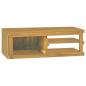 Preview: Wand-Badschrank 90x40x30 cm Massivholz Teak