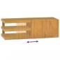 Preview: Wand-Badschrank 90x40x30 cm Massivholz Teak