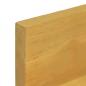 Preview: Wandregale 2 Stk. 90x10x10 cm Massivholz Teak