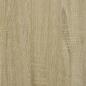 Preview: Beistelltisch Sonoma-Eiche 40x30x75 cm Holzwerkstoff