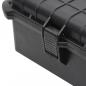 Preview: Flugkoffer Tragbar Schwarz 52x40x19 cm PP