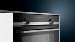 Preview: Siemens HB517ABS0 iQ500 EEK: A Einbaubackofen, 60 cm breit, 71 Liter, cookControl10, 3D-Heißluft, Edelstahl