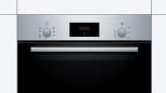 Preview: Bosch HBF133BR0 EEK: A Einbaubackofen, 60 cm breit, 66l, Grillfunktion, Granit Email, edelstahl