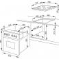 Preview: Amica EHEG 934 112 E EEK: A Einbauherd-Set mit Gaskochfeld, 60 cm breit, 65 L, Window Timer, Heißluft, CoolDoor3, SoftClose, edelstahl