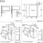 Preview: Bosch BEL554MS0 Serie 6 Einbau-Mikrowelle, 900 W, 25l, AutoPilot 8, Grill, Edelstahl