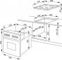 Preview: Amica EHE 932 000 E EEK:A Einbauherd-Set mit Massekochfeld, 67 L, SteamClean, Clean Emaillie, CoolDoor3, 5 Backfunktionen, edelstahl