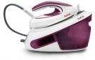 Preview: Tefal SV8054 Express Anti Calc Dampfbügelstation, 2800 W, bis zu 420g/min, 6,5 bar, weiß/violett