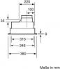 Preview: Bosch DHL755BL Lüfterbaustein, 73 cm breit, Abluft, grau-metallic