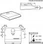 Preview: AEG DUB2610W EEK: D Unterbau-Dunstabzugshaube, 60 cm breit, Ab-/Umluft, weiß