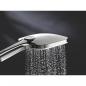 Preview: GROHE Vitalio Smartactive 130 Cube Handbrause, wassersparend, EcoJoy, chrom/weiß (26595000)