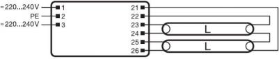 Preview: LEDVANCE Quicktronic Professional Optimal QTP-OPTIMAL Niedervolt-Transformator, 2x18W-40W