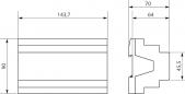 Preview: Theben HM 12 T KNX 12-fach Heizungsaktor, FIX2, mit 12 Temperaturreglern (4940245)