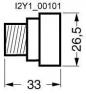 Preview: Siemens 5SH4316 Neozed-Schraubkappen Porzellan D01, 16A, 20 Stck.