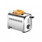 Preview: ARDEBO.de Unold 38326 2er Retro Toaster, 790-950W, Brötchenaufsatz, 7 Röstgrade, auftauen, Edelstahl