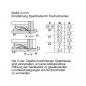 Preview: Neff KI5872FE0 N50 Einbau Kühl-Gefrierkombination, 54cm breit, 270L, Festtürtechnik, LowFrost, BigBox, LED Beleuchtung