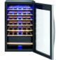 Preview: ProfiCook PC-WK 1235 Glastürkühlschrank, 95L, 48cm breit, Anti-Vibrationssystem, Kompressorkühlung, schwarz