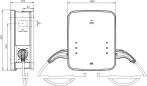 Preview: ABL eMH3 22kW Twin Controller+ Wallbox mit Ladekabeln, Typ 2 Kupplung, 32A, OCPP (3W2264)