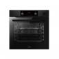 Preview: Amica EBSX 949 660 SM Einbaubackofen, 60 cm breit, 77L, Kindersicherung, Grill, SoftSteam, CoolDoor3, RapidWarmUp, schwarz