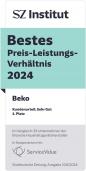 Preview: Beko BCSA306E4ZSN Einbau Kühl-Gefrierkombination, Nischenhöhe 194 cm, 298 L, Schlepptürtechnik, 0 Grad Zone, LED Illumination, weiß